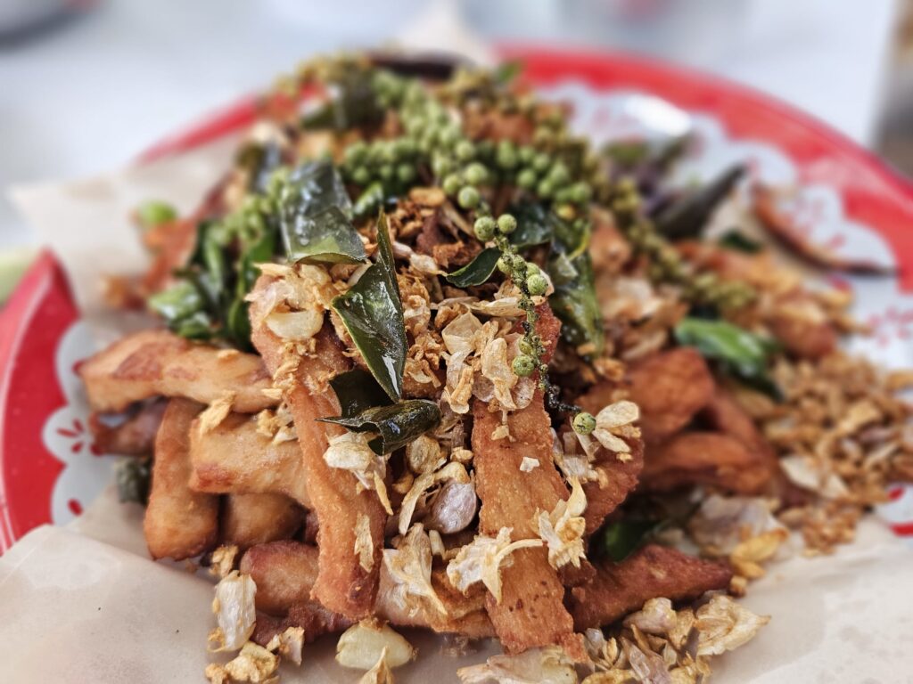 🐷 Fried Pork with Thai Herbs